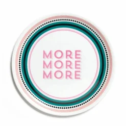 Online Bitossi Assiette More More More | Blanc