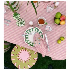 Anna + Nina Assiette rayée - 22cm |