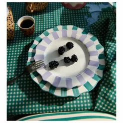 Anna + Nina Assiette Scalloped Dinner | Vert Outlet