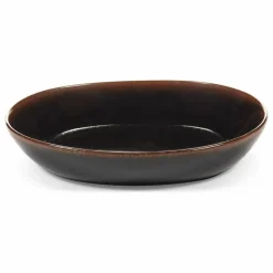 Serax Assiettes creuses Out of lines, Uncharted - Set de 2 | Marron Clearance