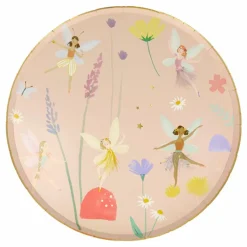 Clearance Meri Meri Assiettes en carton Féérie - Set de 8 Multicolore