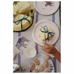 Enfant Konges Sløjd Décoration De Fête|Assiettes en carton Safari