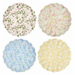 Enfant Meri Meri Vaisselle Enfant|Art De La Table|Assiettes en mélamine - x Liberty - Set de 4