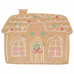 Meri Meri Assiettes en papier Gingerbread - Lot de 8 Marron Online