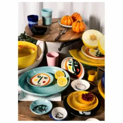 Serax Assiettes Feast, Ottolenghi - Set de 4 | Bleu Hot