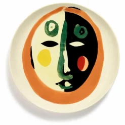 New Serax Assiettes Feast, Ottolenghi - Set de 2 Multicolore