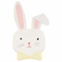 Enfant Meri Meri Assiettes Lapin de Pâques - Set de 8 |
