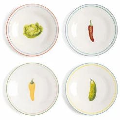 &Klevering Art De La Table|Assiettes Légumes - Set de 4
