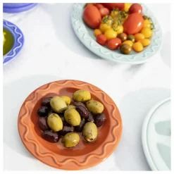 &Klevering Assiettes Mochi - Set de 2 | Brique Outlet