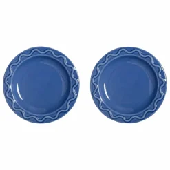 &Klevering Assiettes Mochi - Set de 2 | Bleu Best