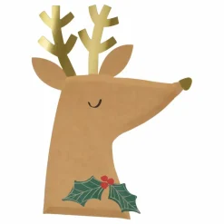 Meri Meri Assiettes Renne - set de 8 Multicolore Outlet