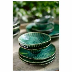 Discount Serax Assiettes Verde Lanza, Pascale Naessens - Set de 2 | Vert