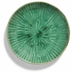 Discount Serax Assiettes Verde Lanza, Pascale Naessens - Set de 2 | Vert