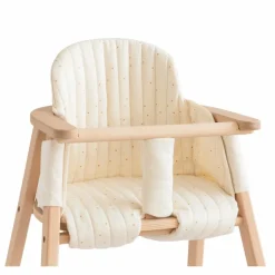 Online Nobodinoz Assise pour chaise haute Growing green | Crème