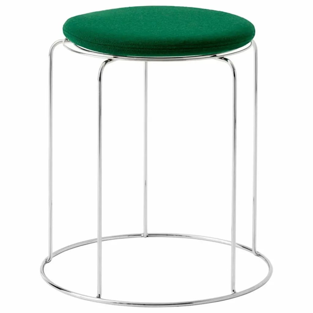 & Tradition Assise pour tabouret Wire VP11, Verner Panton |