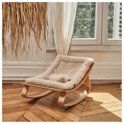 Charlie Crane Assise pour transat Levo | Ecru Hot