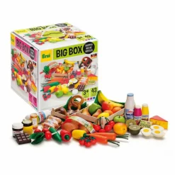 Erzi Assortiment marchande en bois - Set de 43 Multicolore New