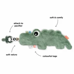 Done by deer Puériculture|Vaisselle, Tétines|Attache-tétine Croco |