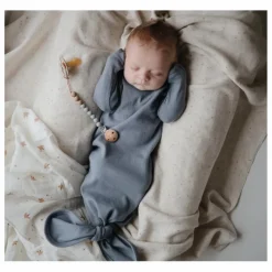 Mushie Attache-tétine Eva | Bleu Online