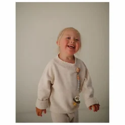 Mushie Attache-tétine Eva | Bleu Online