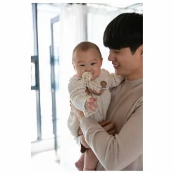 Mushie Attache-tétine Eva | Vieux Rose Discount