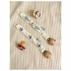 Cam Cam Puériculture|Vaisselle, Tétines|Attache-tétines brodé Dreamland |