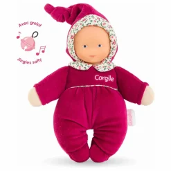 Corolle Poupées|Doudous, Peluches|Babidoux - Doudou Rose Grenadine |