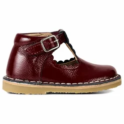 Sale Petit Nord Babies T-Bar Scallop | Bordeaux