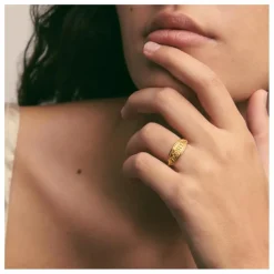 Outlet Alhaja Bague Bonita | Doré