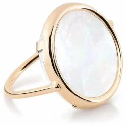 Ginette NY Bague Disc | Nacre Hot