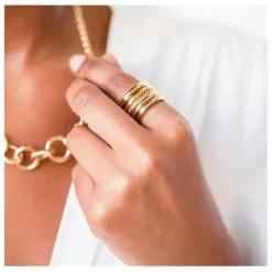 Hot Soko Bague Uzi | Doré