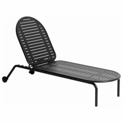 Petite friture Bain de soleil à roues Week-end | Noir Sale