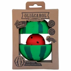Oli & Carol Balle sonore 3 en 1 Wally la Pastèque Vert Outlet