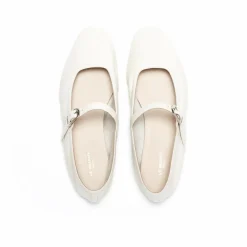 Clearance Le Monde Beryl Ballerines Ballet Mary Jane | Ecru