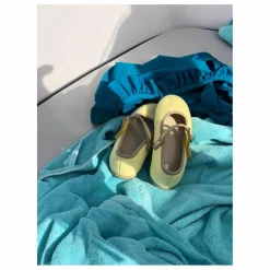 Enfant Hermosilla Ballerines|Ballerines Bouton d'Or |