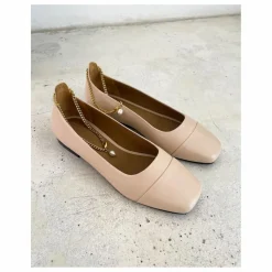 Lachoix Ballerines Cuir | Nude New