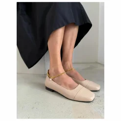 Lachoix Ballerines Cuir | Nude New