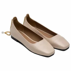 Lachoix Ballerines Cuir | Nude New