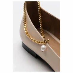 Lachoix Ballerines Cuir | Nude New