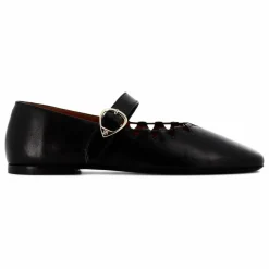 Clearance Socque Paris Ballerines Ginger | Noir