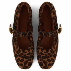 Socque Paris Ballerines Ginger Léopard | Marron Outlet