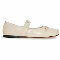 Femme Anine Bing Ballerines Jolie Cuir Craquelé |