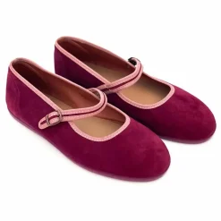 Clearance Hermosilla Ballerines La Muette Daim - Collection Femme | Bordeaux