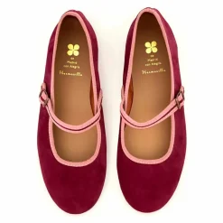 Clearance Hermosilla Ballerines La Muette Daim - Collection Femme | Bordeaux