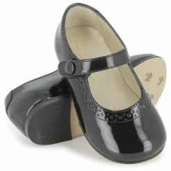 Enfant Tartine et Chocolat Ballerines Lisse Perfo Vernis |