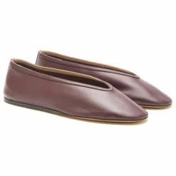 Discount Le Monde Beryl Ballerines Luna Cuir | Chocolat