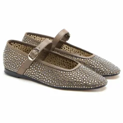 Femme Le Monde Beryl Ballerines Mary Jane Mesh et Cristals |