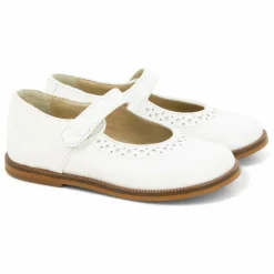 Hot Tartine et Chocolat Ballerines Perfos | Blanc