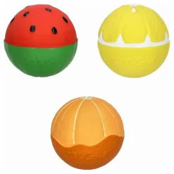 Oli & Carol Balles sensorielles Salade de fruits - Lot de 3