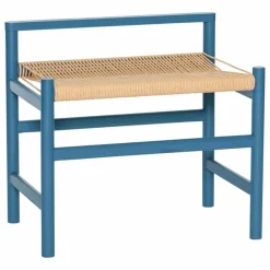 Sale Hübsch Banc en chêne Heritage | Bleu pétrole